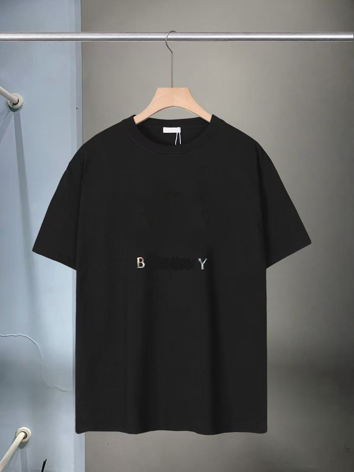 Letter embroidery slim round neck bottoming shirt female 2025 autumn long sleeve Joker slim simple basic T-shirt