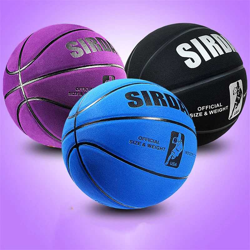 Soft Microfiber Basketball Size 7 Wear-Resistant Anti-Slip Anti-Friction Outdoor Indoor Professional BasketballW251115