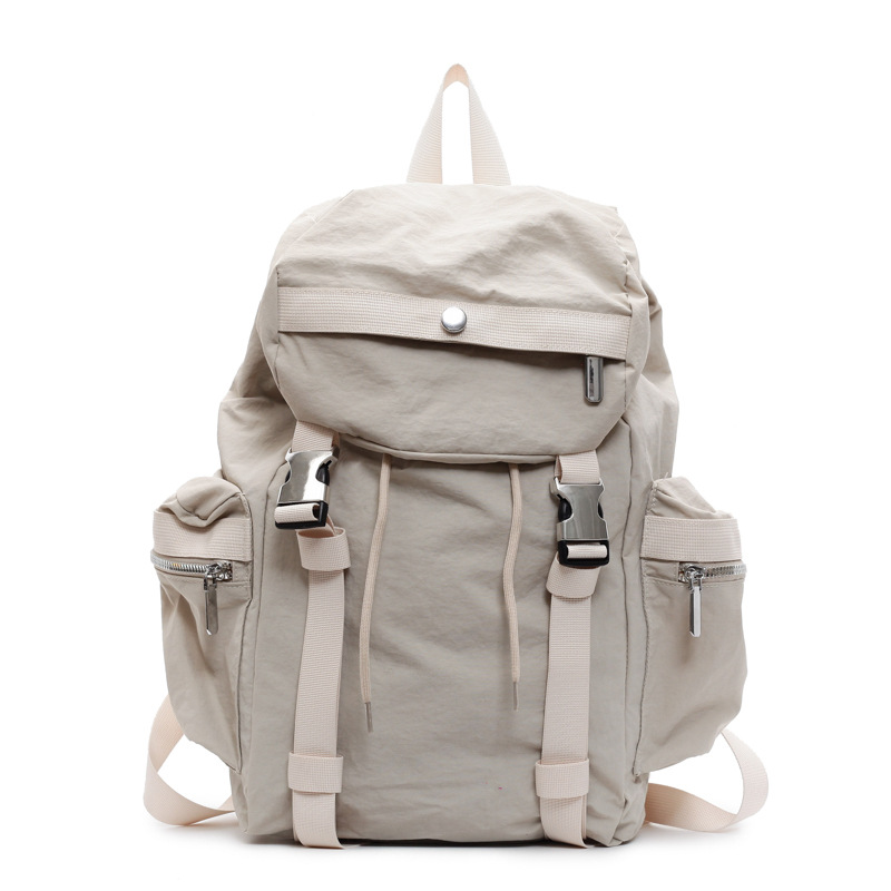 Free shipping designer Backpack men women black khaki grey beige large capacity lightweight Sports outdoor bag