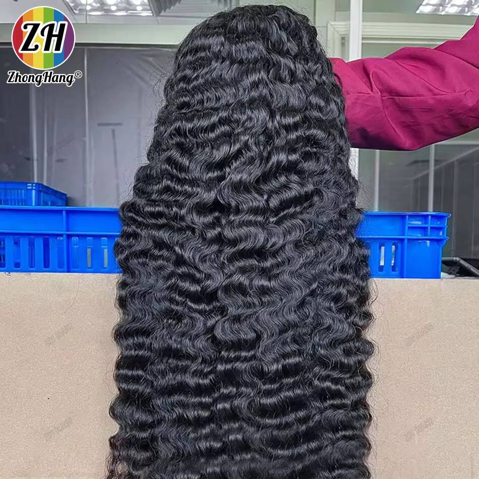 Raw Burmese Curly Wig 30 Inch Full HD Lace Frontal Wig Vendor Wholesale12A Grade Original Vietnamese Raw Virgin Human Hair Wig