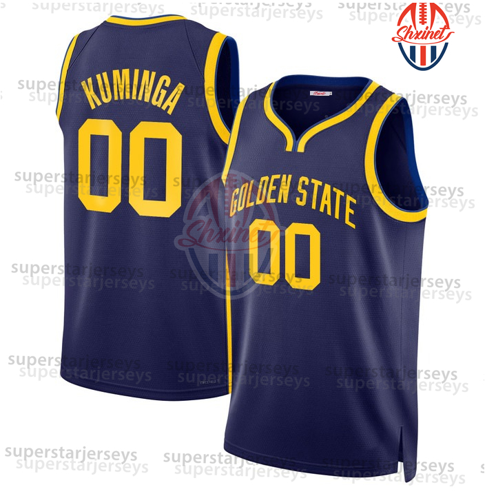 Custom 30 Curry 2025-26 City Basketball Jersey Butler III Kevon Looney Green Kuminga S-XXXL