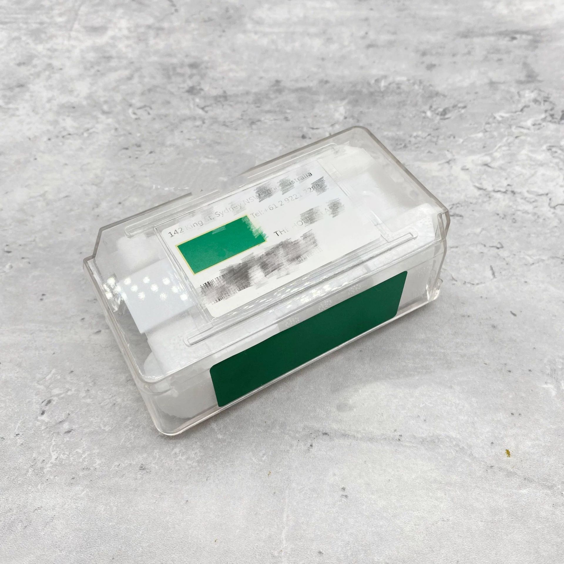 2025 Labor Home Hot selling Watch Transport Plastic Transparent Watch Box Green Water Ghost Ditongna Yacht Log Universal Packaging Box