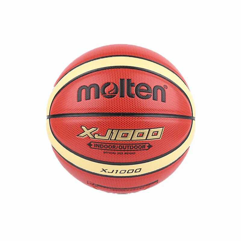 Molten Basketball Ball XJ1000 Official Size 7/6/5 PU Leather for Outdoor Indoor Match Training Men Women Teenager BaloncestoW251115