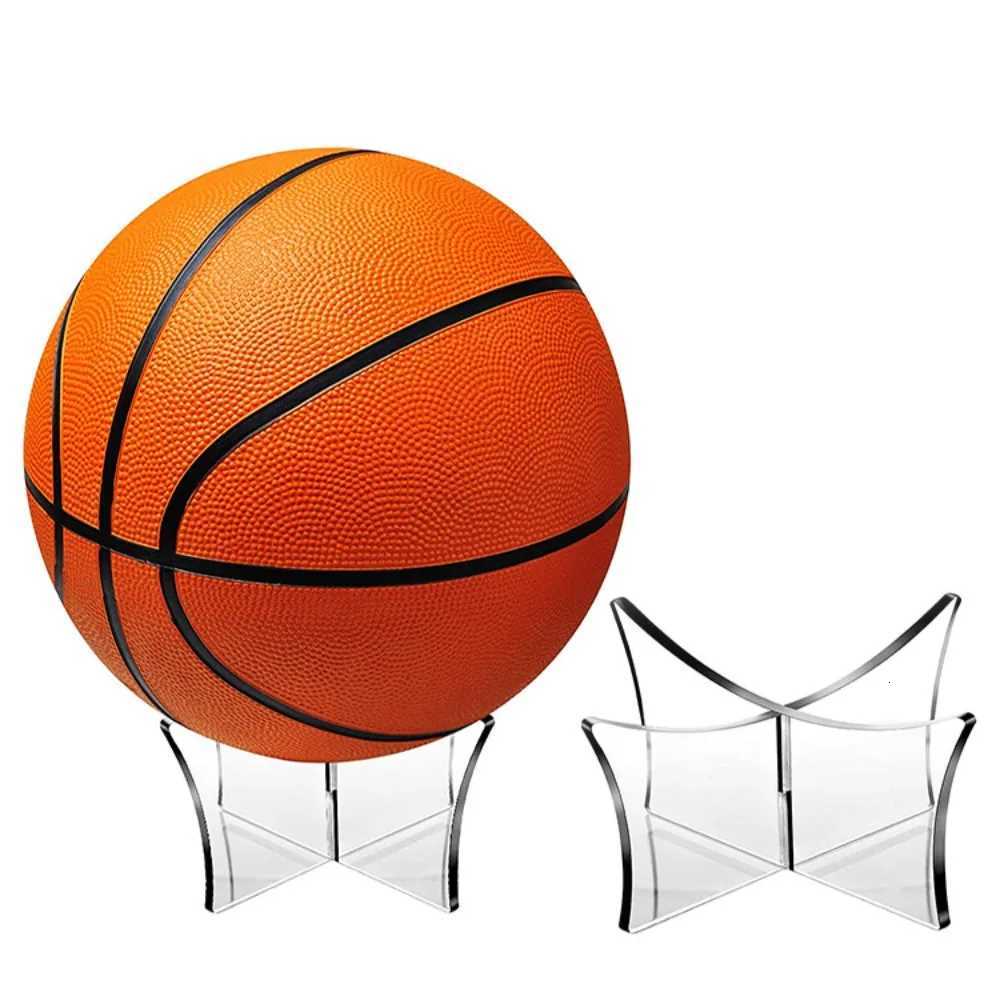 Acrylic Multi-function Basketball Ball Stand Display Holder Ball Rack Support Base Rugby Display Stand Football Bowling BallW251115
