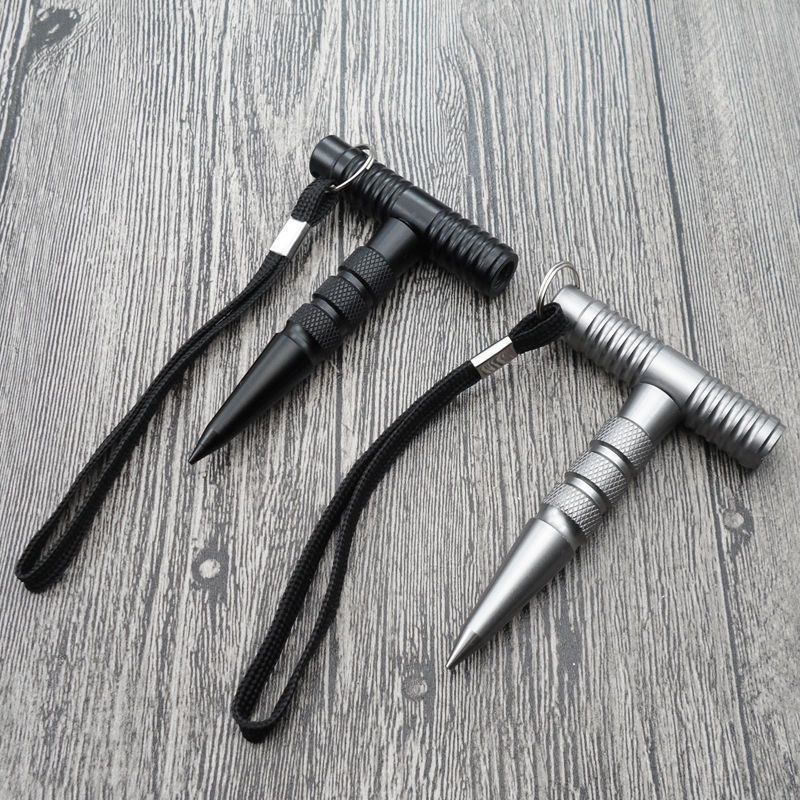 Disassemble the self-defense cool stick Key stick Pen shape stick Cuban vine aluminum tactical pen Women's self-defense pen-1