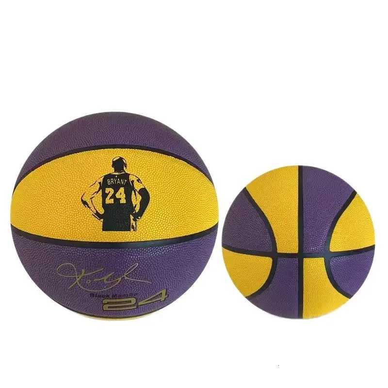 Mens Mamba Commemorative Basketball Outdoor Sports ball Basketball PU Standard Size 7 Indoor Game Ball Sports BasketballW251115