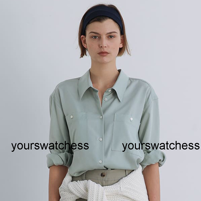 Moonda Shirt Top Women Loose Design High-end Long Sleeve Shirt Women