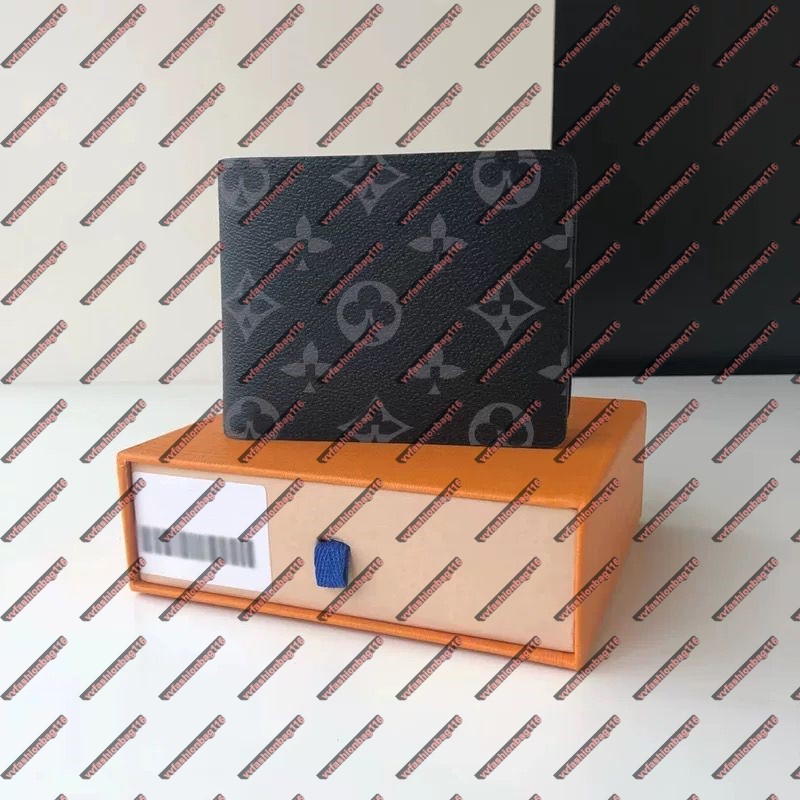 High quality Designers Luxury Leather Wallets Fashion Wallets For Men Classic Card Holders Coin Purse Famous luxurys designers bag cardholder wallet with box
