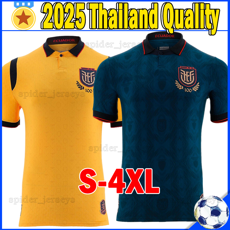 XXXL 4XL 25 26 Ecuador soccer jerseys HINCAPIE PACHO ESTUPInAN VALENCIA Estrada Sarmiento PLATA CAICEDO Football Shirts 2025 2026 Men Uniforms kids kits