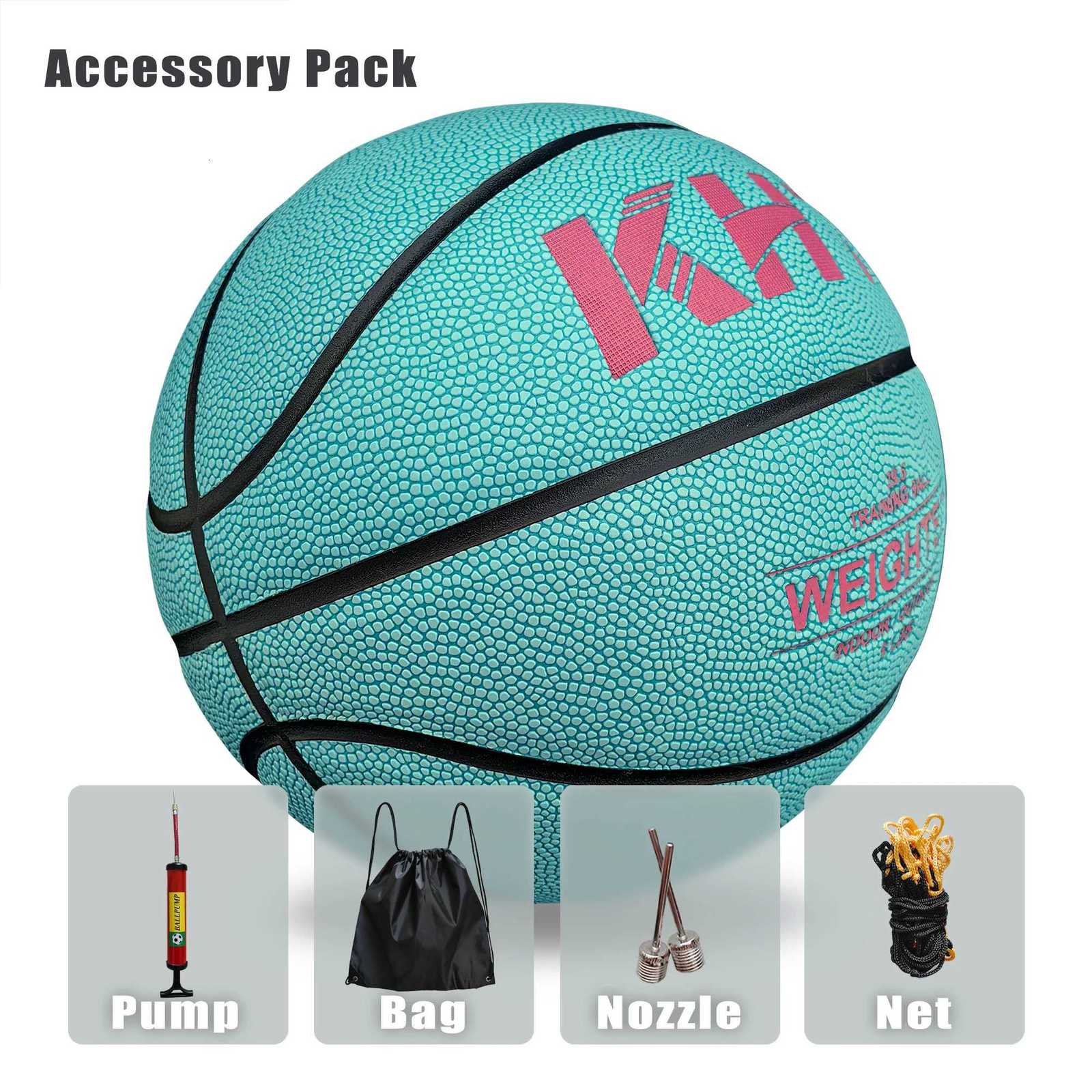 KHT Heavy Basketball 13kg Size 7 PU Material Weighted High Quality Ball Youth Adult Indoor Outdoor Training Free Pump BagW251115