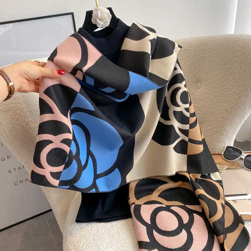 Luxury Luxury Cashmere Scarf For Women Thick Warm Winter Blanket Brand Female Luxury Quality Shawl Wrap Bufanda Poncho Echarpe Pashmina Y251115