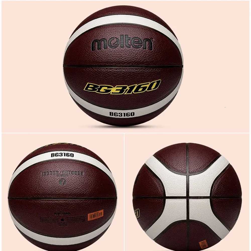 Molten Basketballs Size 7 BG3160 Outdoor Indoor Match Training Balls for Youth Woman Man Standard BasketballW251115