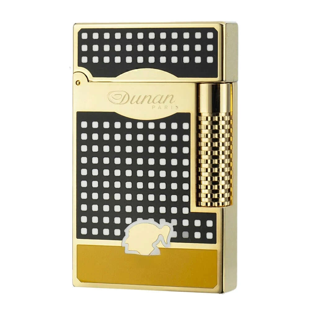 With Logo Windproof Tobacco Cigar Drill Gift Box Portable Multifunction Cigarette Lighter Accessories High-Quality L2