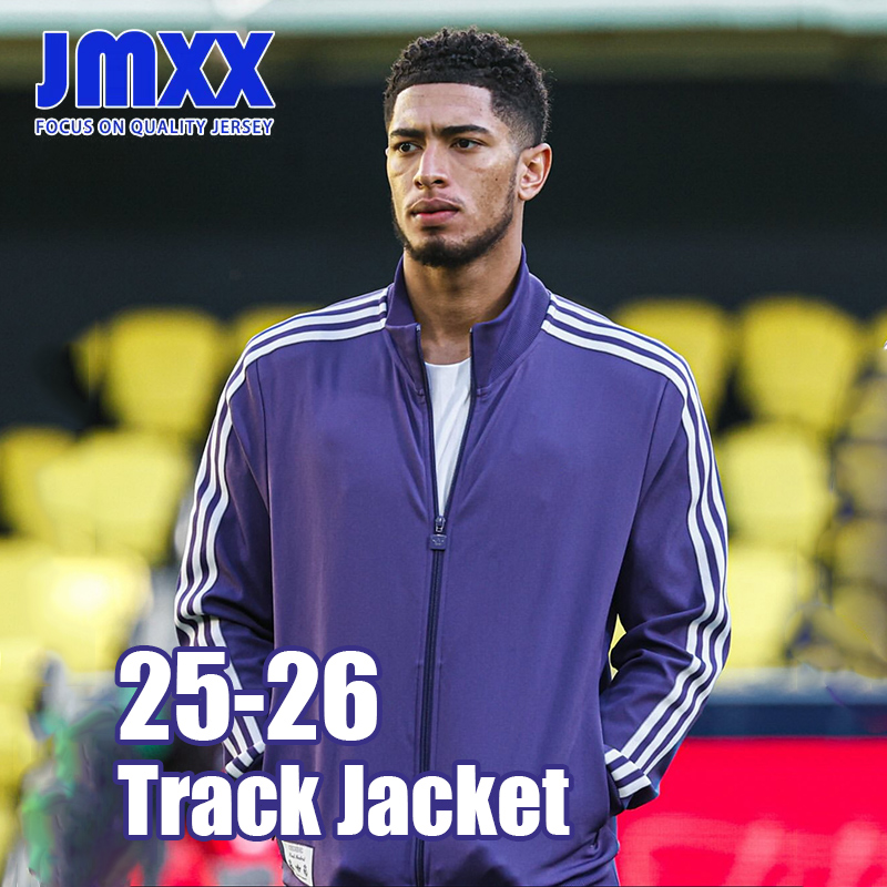JMXX 25 26 Reales Madrides Soccer Track Jacket Purple Special Windbreaker Jerseys Tracksuit Mens Football 2025 2026 Overcoat Pants Long Sleeved