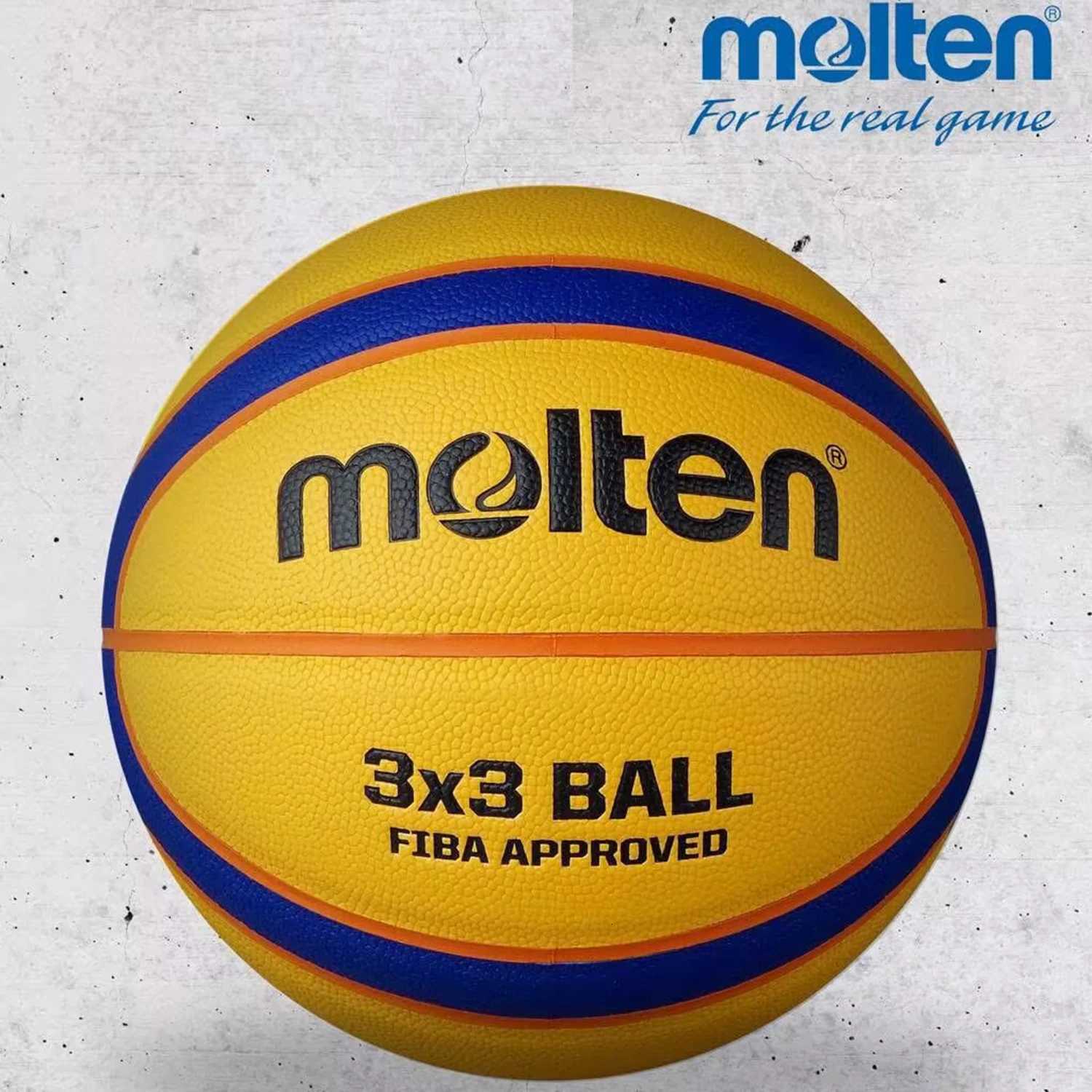 Molten Basketball 5000 3x3 PU Official Certification Competition Basketball Standard Ball Mens and Womens Training Ball SIZE 7W251115