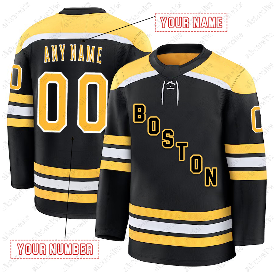 David Pastrnak Charlie McAvoy Nikita Zadorov Cole Koepke Charlie Coyle Hockey jersey Custom Any Name Any Number