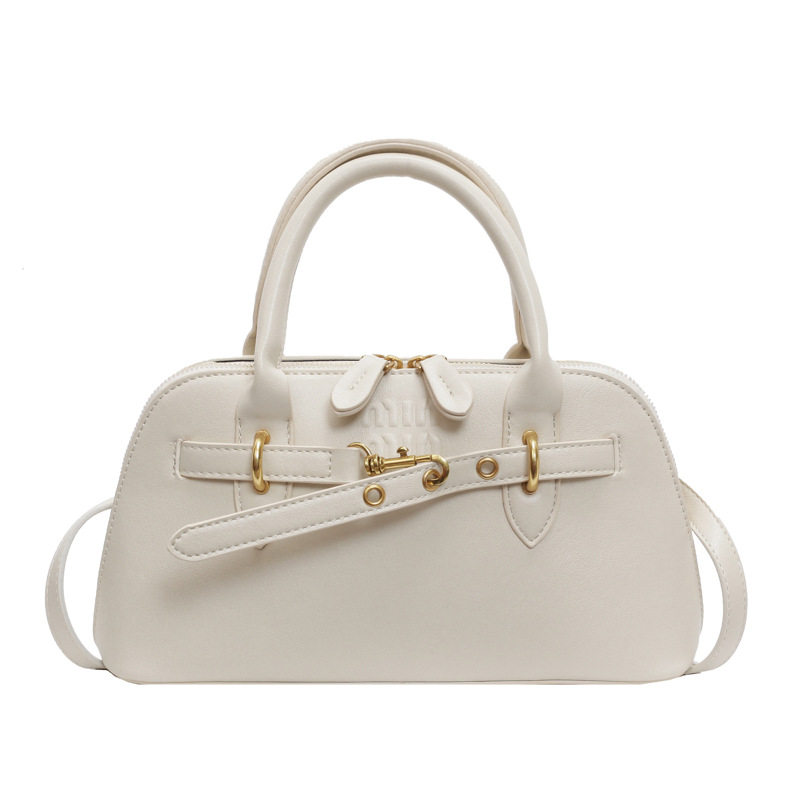 designer bag 2025 new Retro small bag for women with a sense of luxury Versatile crossbody bag Fashionable single-shoulder and hand-held shell bag