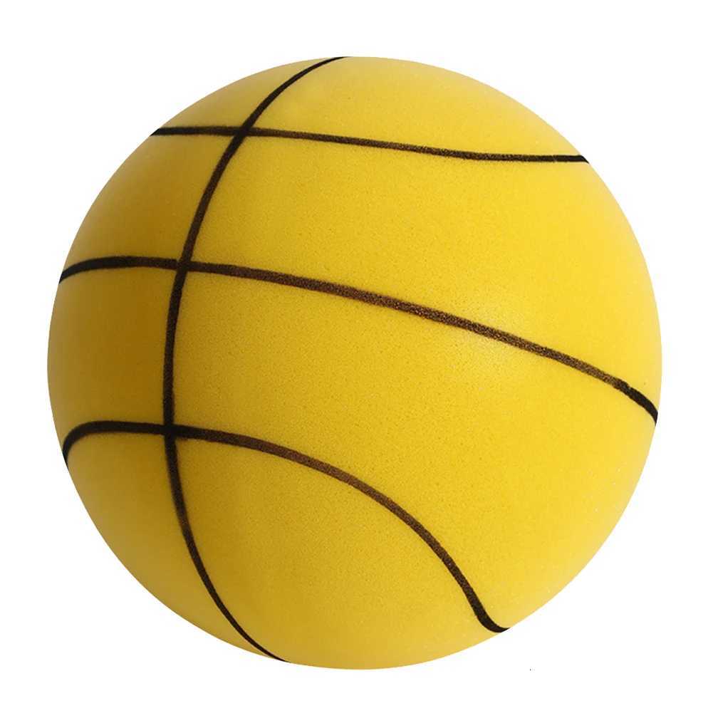 18/21/24cm No Noise Basketball Size 3/5/7 Multicolour Sponge Basketball Indoor Training Ball Bouncing for Kids Christmas GiftsW251115