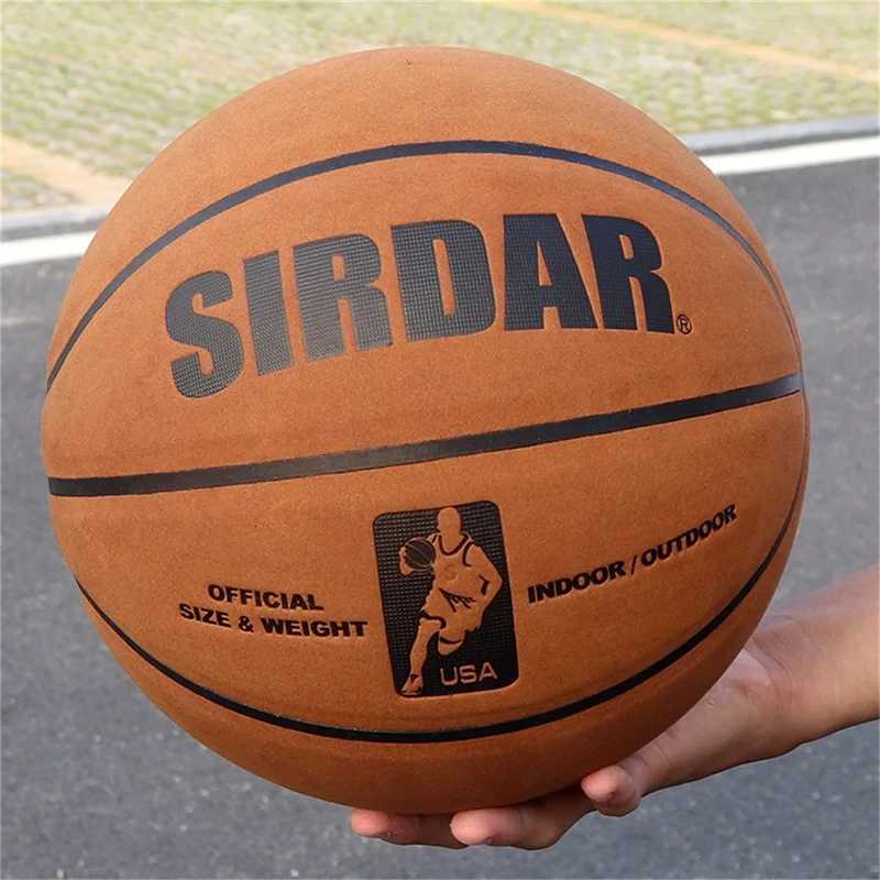 Soft Microfiber Basketball Size 7 Wear-Resistant Anti-Slip Anti-Friction Outdoor Indoor Professional BasketballW251115