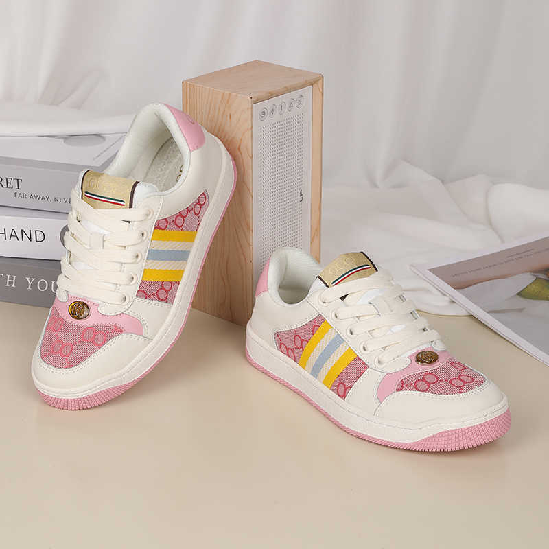 Size 35-40 designer casual shoes luxury sports shoes brand fashion shoes women's shoes retro leather tennis shoes low cut women's sports sho