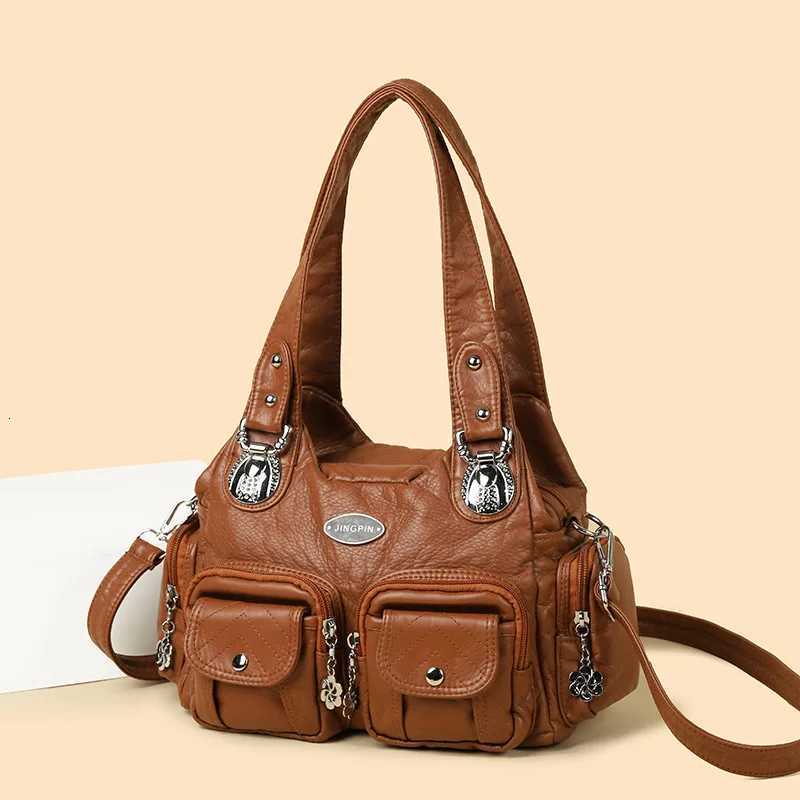 2025 New Womens Tote Bag Stylish Shoulder Crossbody Purse Spacious Handbag Fashionable Versatile Everyday BagW251115