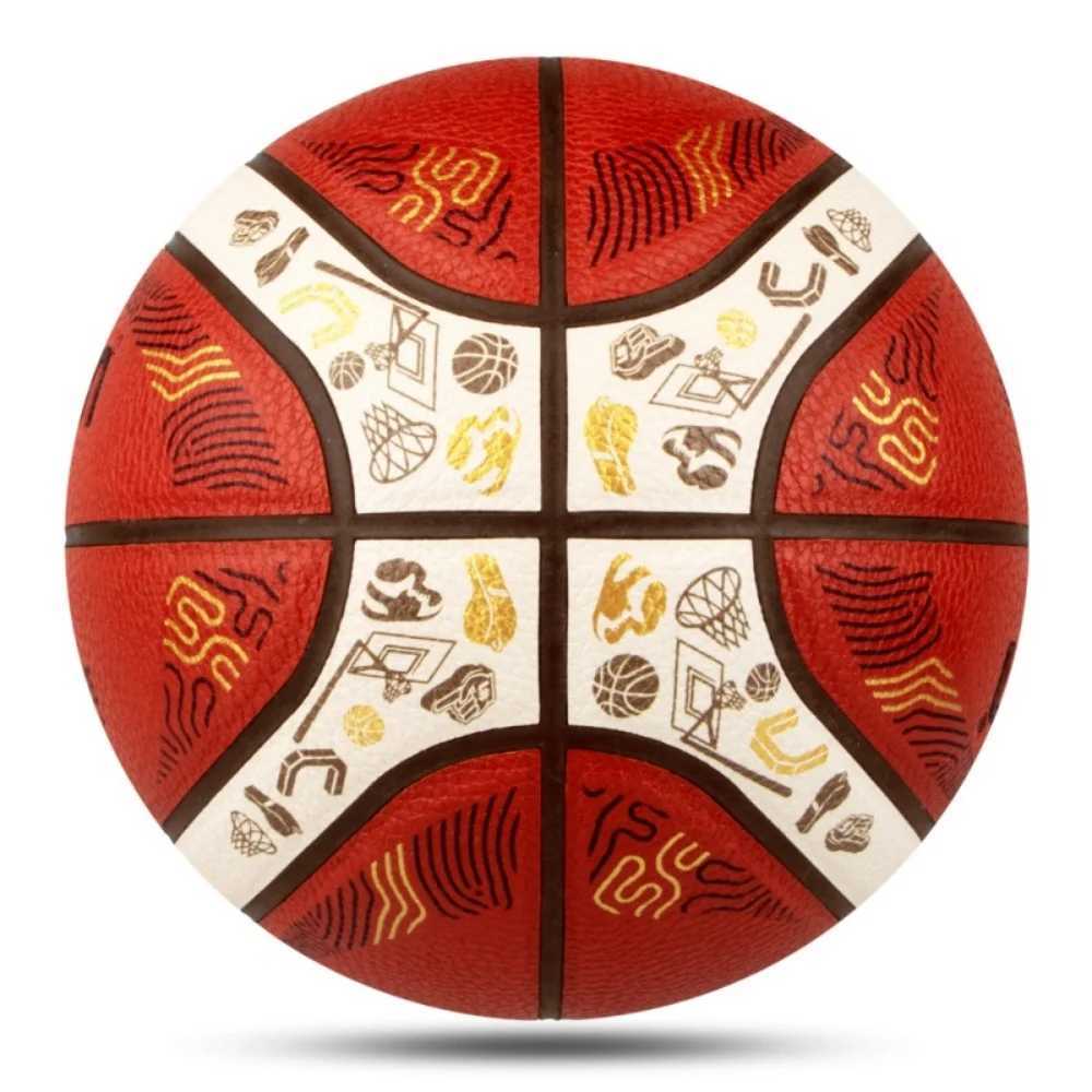 Molten Original Basketball Official Size 7 PU Material Indoor Outdoor Men Competition Ball Training Match Game Team BaloncestoW251115