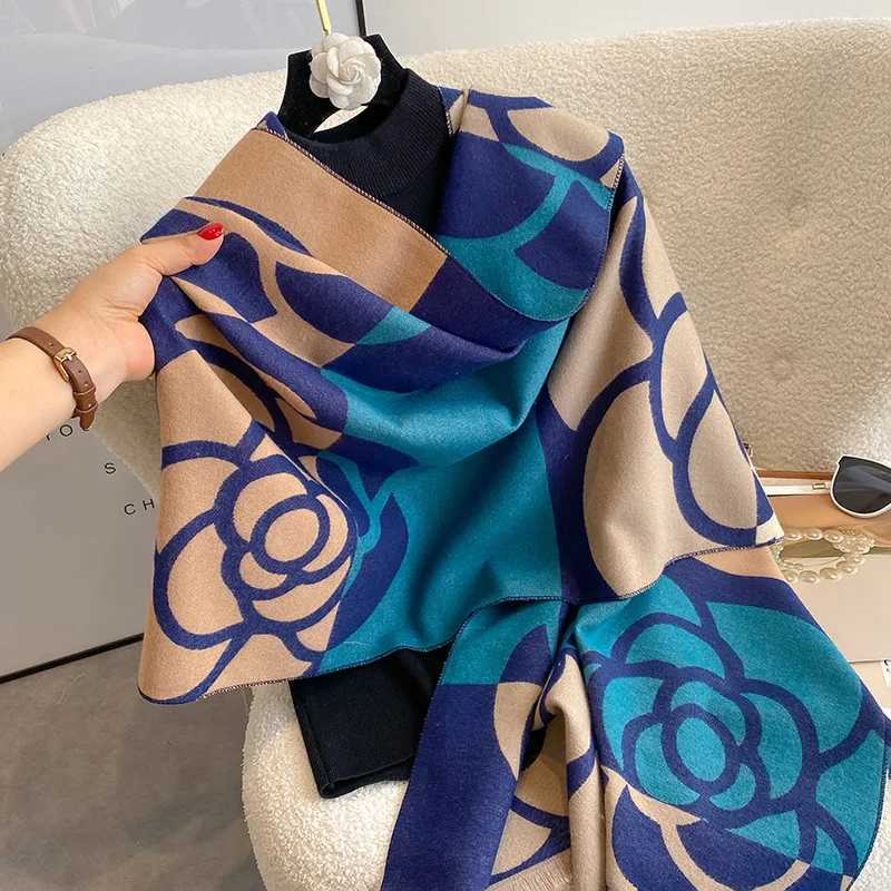 Luxury Luxury Cashmere Scarf For Women Thick Warm Winter Blanket Brand Female Luxury Quality Shawl Wrap Bufanda Poncho Echarpe Pashmina Y251115
