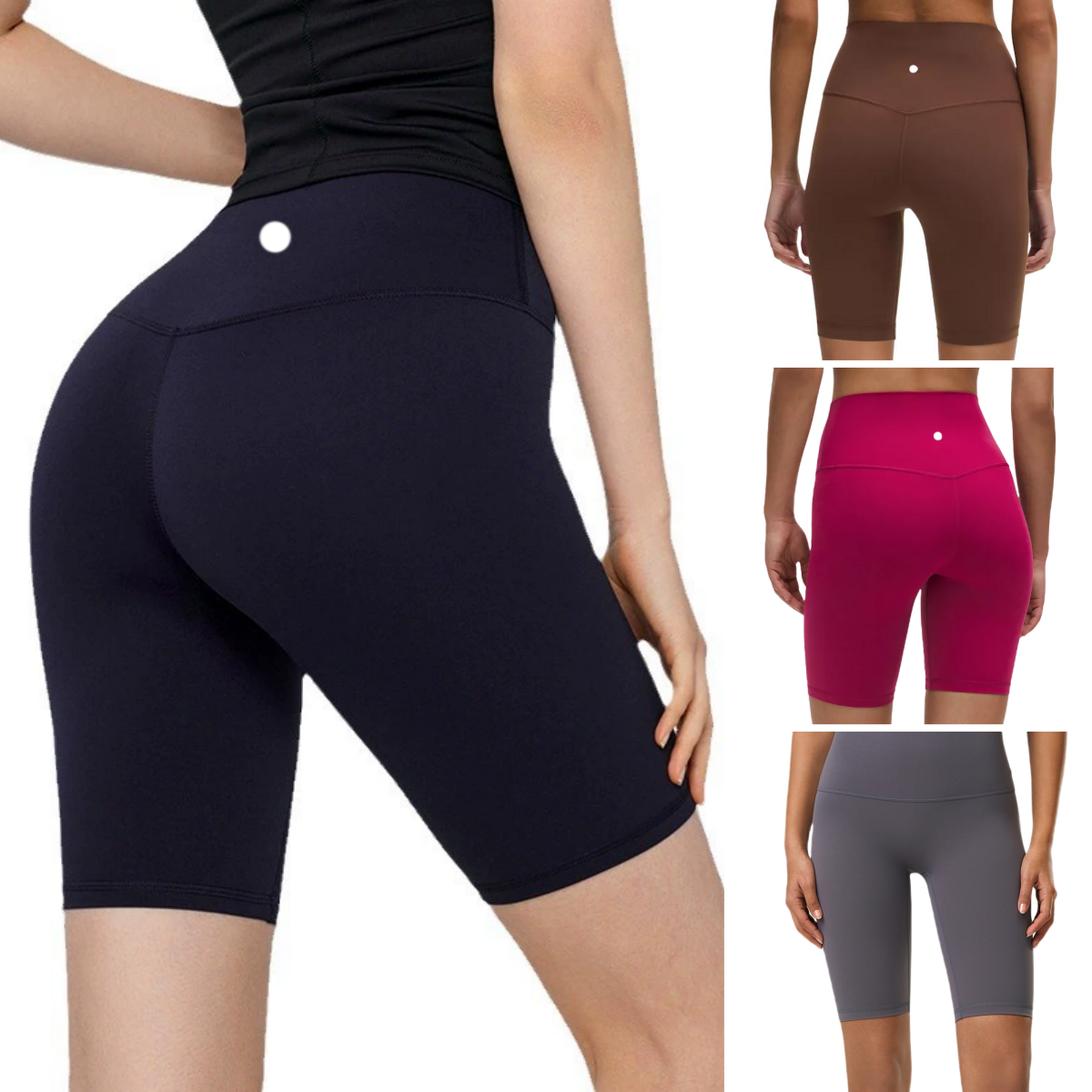 2025 5A Quality Womens High Rise Yoga Shorts 8" Outfits Designer Shorts Exercise Align Short Pants Fitness Girls Running Pants Sportswear luluity lemonlies Short