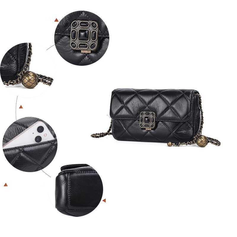 Bag women real leather summer shoulder chain bag womens bag new small golden ball bag diamond chain messenger bagW251115