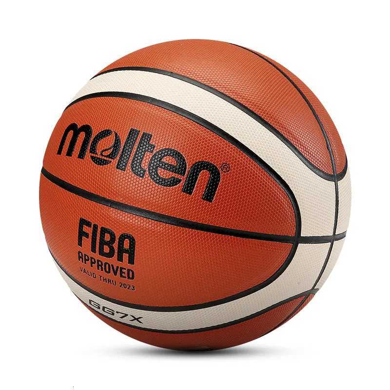Molten Original GG7X Basketball Standard Size 7 Moisture Absorbing soft PU Excellent Grip Indoor Competition Training basquetbolW251115