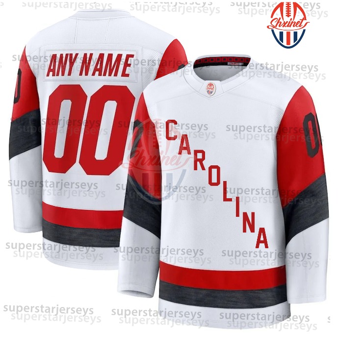 Sebastian Aho 2025-26 New Road Jersey Andrei Svechnikov Seth Jarvis Jalen Chatfield William Carrier Bradly Nadeau Staal Jaccob Slavin Taylor Hall