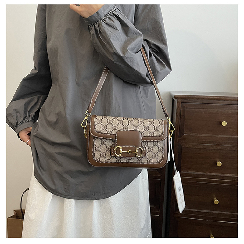 free shipping designers bags for womens ladies 2025 high-end and saddle bag with temperament single shoulder crossbody bag