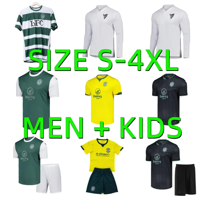 Hibernians 2025 2026 special Soccer Jerseys home away 3rd 25 26 Kukharevych FC 25-26 Home Kit Football Shirt Uniforms Men Kids Kits hibs fc scottish