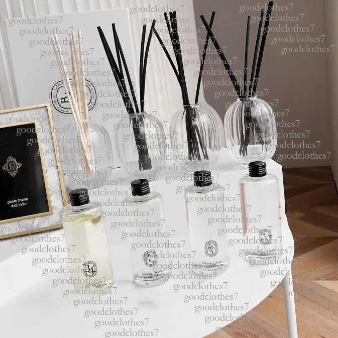 Brand Incense 200ml household fragrance 34 BAIES TUBEREUSE rose essential reed diffuser scented oil no alcohol for home air refreshing label custom pr