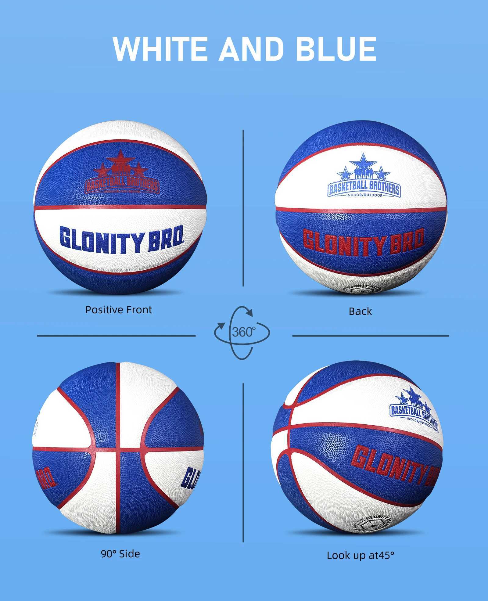 Students Teenager Size 5 6 7 Composite Sport Basketball Dribble Practice Indoor Outdoor Training Competition Basketball Team RedW251115