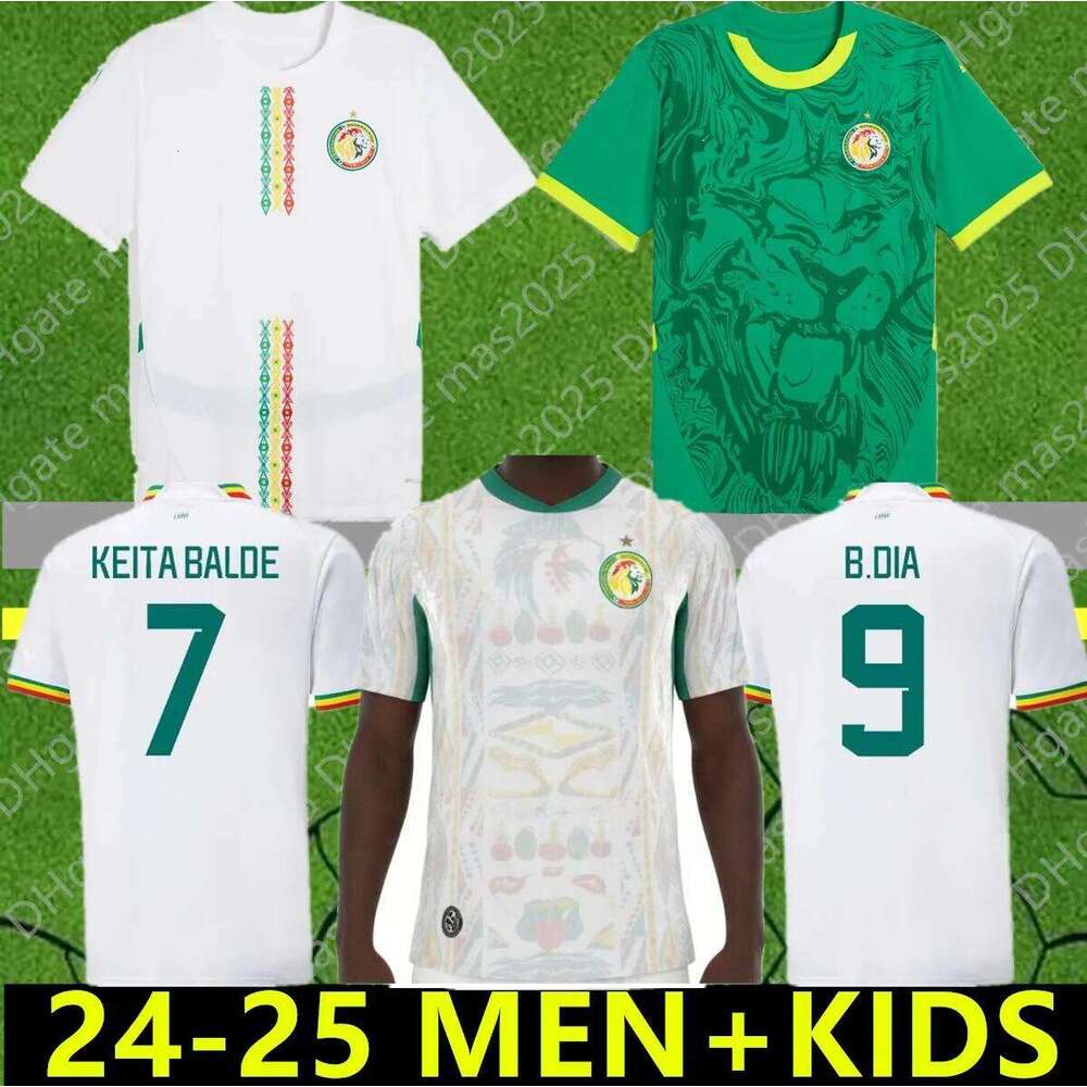 2025 Africa Cup Senegal jerseys 2026 World Cup MANE N.JACKSON Senegal football shirts kids kit KOULIBALY P.M.SARR NDIAYE NIAKHATE jersey national team fan version