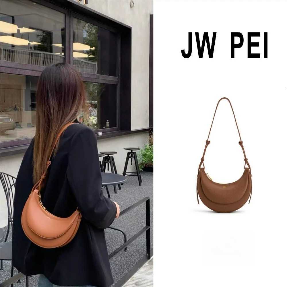 JW PEI Half Moon Bag Sharon Womens Crossbody Commuter Bag Niche Design Shoulder Exquisite Crescent Bag K251115