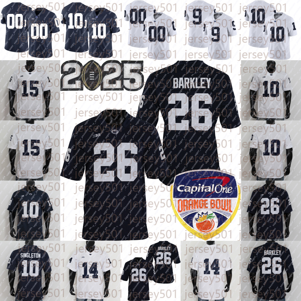 Penn State Nittany Jersey Drew Allar Nicholas Singleton 44 Warren Abdul Carter Kaytron Allen Dani DennisSutton Omari Evans Pat Freiermuth Micah Parson