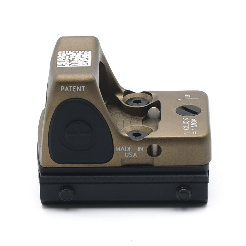 Holy Warrior RM82 HRS Red Dot Reflex Sight with Full Original Markings Upgarded Sights Scope for Glocxx 17/19 For Airsoft Tactical Hunting