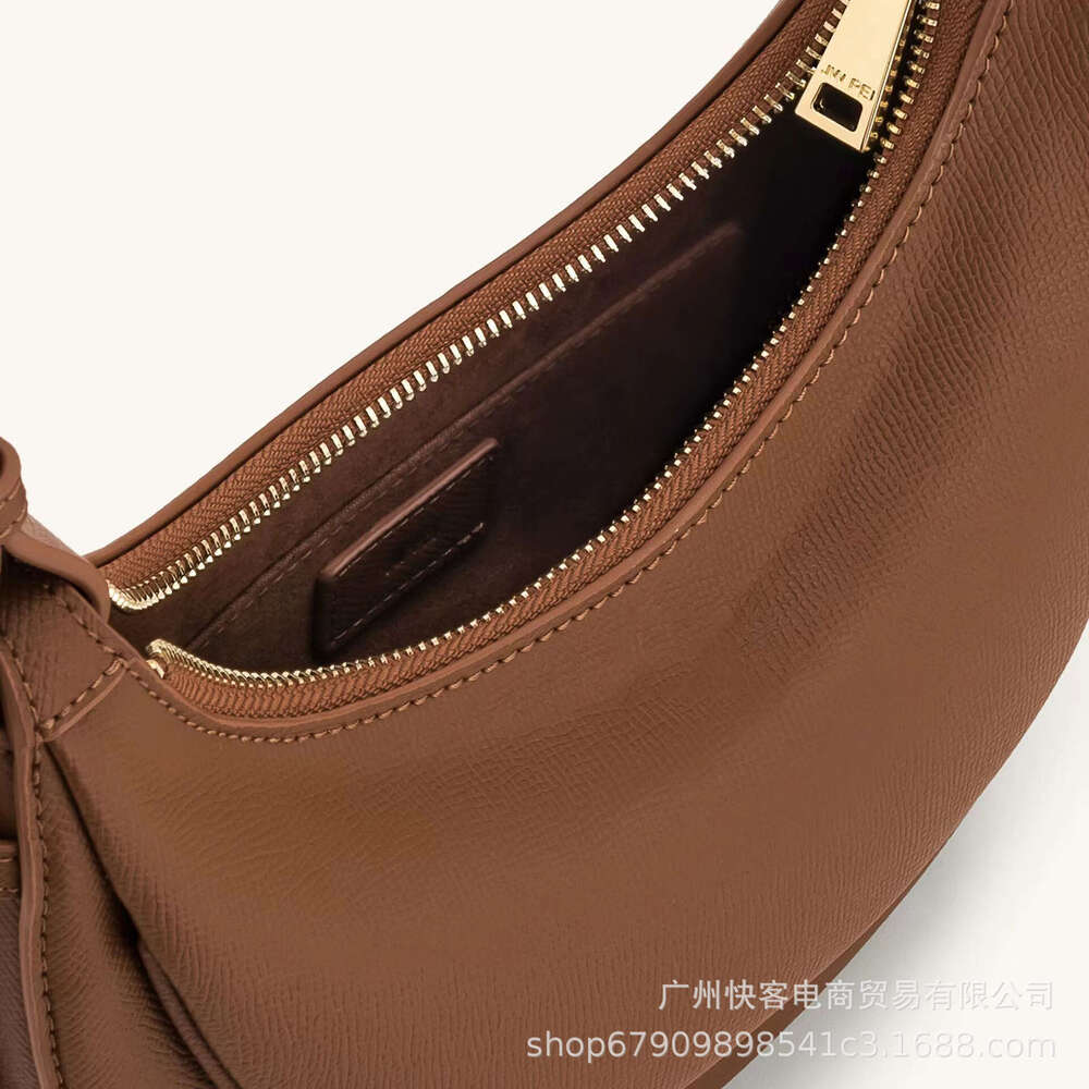Women's Bags for women's versatile spring/summer crossbody lightweight and high-end, ins niche shoulder bag, pleated moon bag
