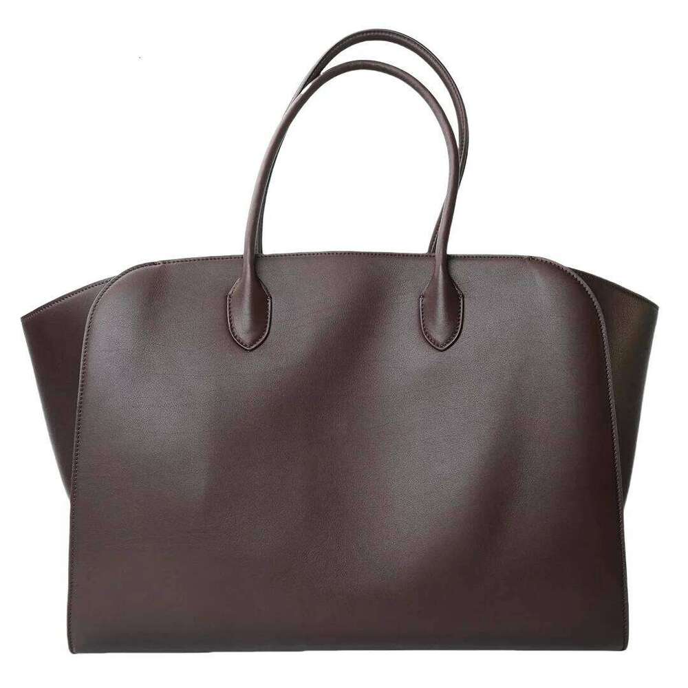 Marlo17 Genuine Tote High-Quality Women's Shoulder Bag, High-End Leather Feel, Large Capacity Travel Computer Bag