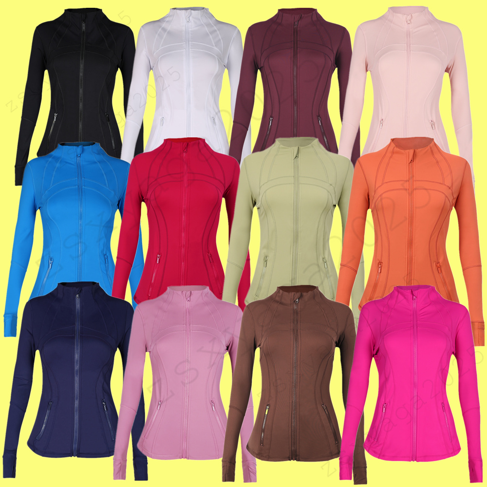 Women's Yoga Long Sleeves Jackets Outfit Solid Color Nude Sports Shaping Waist Gym Legging Fitness Jogging Pants Lady No Embarrassment Line Cropped Pants Size:S-3XL