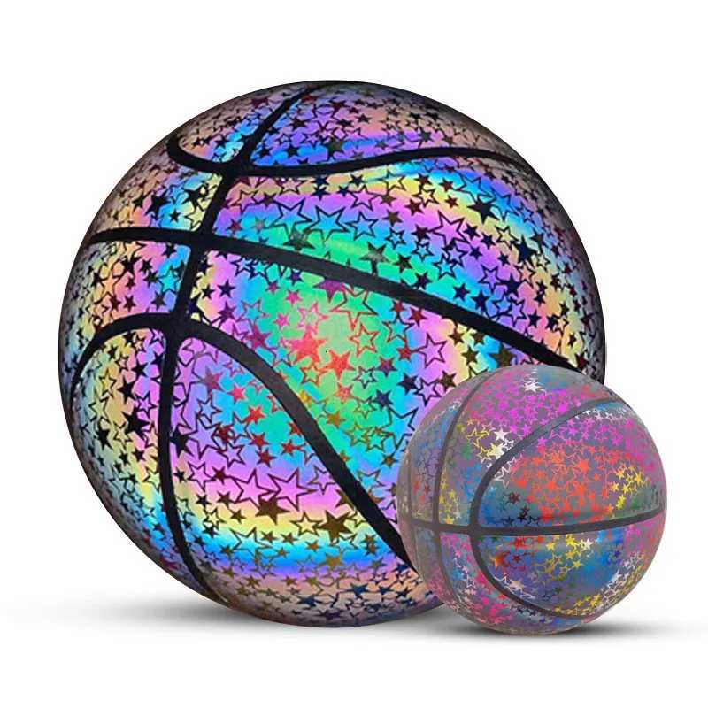2025 Basketball Size 7 Ideal For Gift Training Soft PU Basketball With Non-Slip Surface Indoor OutdoorW251115