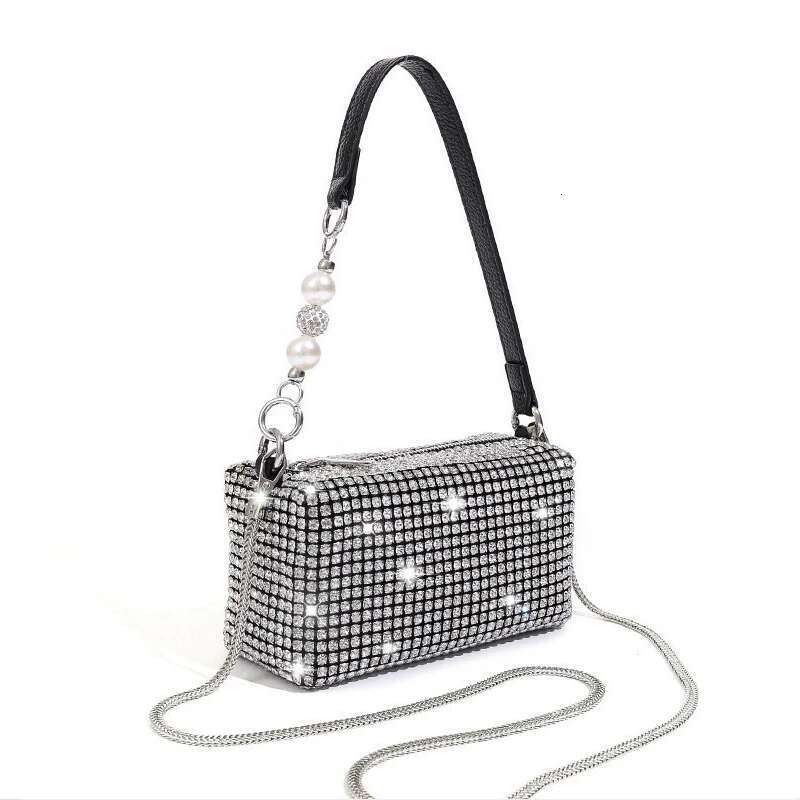 Bright Dia Handbag For Women Designer Prom Party Shoulder Crossbody Purse 2024 Fashion Trend Evening Bag