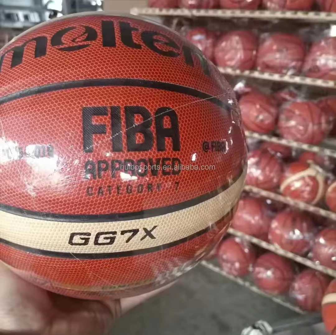 Original Basketball Ball GG7X Size 7 High Quality Standard for Outdoor or Indoor Training SportsW251115