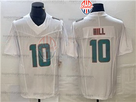 17 Jaylen Waddle Custom 2025 Rivalries JerseyS 1 Tua Tagovailoa De'Von Achane Tyreek Hill Jordyn Brooks Dodson Jaelan Phillips Bradley Chubb