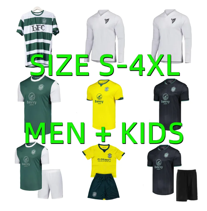 2025 2026 Hibernians FC special Soccer Jerseys home away 3rd 25 26 HibernianH Kukharevych FC 25 26 Home Kit Football Shirt Uniforms Men Kids Kits