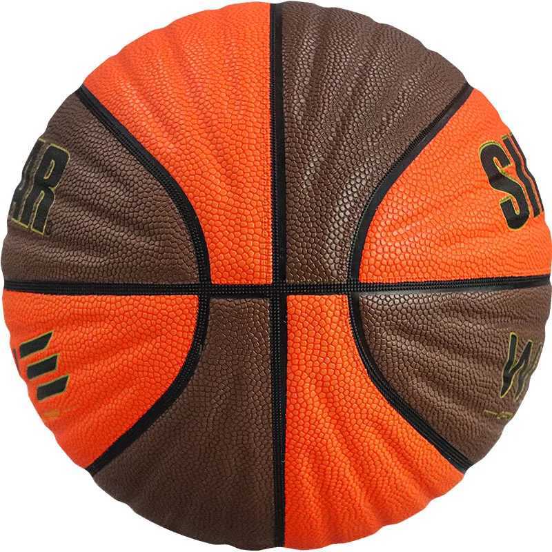 SIRDAR Basketball 5 6 7 EZ-K purple yellow PU Outdoor Indoor Balls Women Youth Man Match Training BasketallsW251115