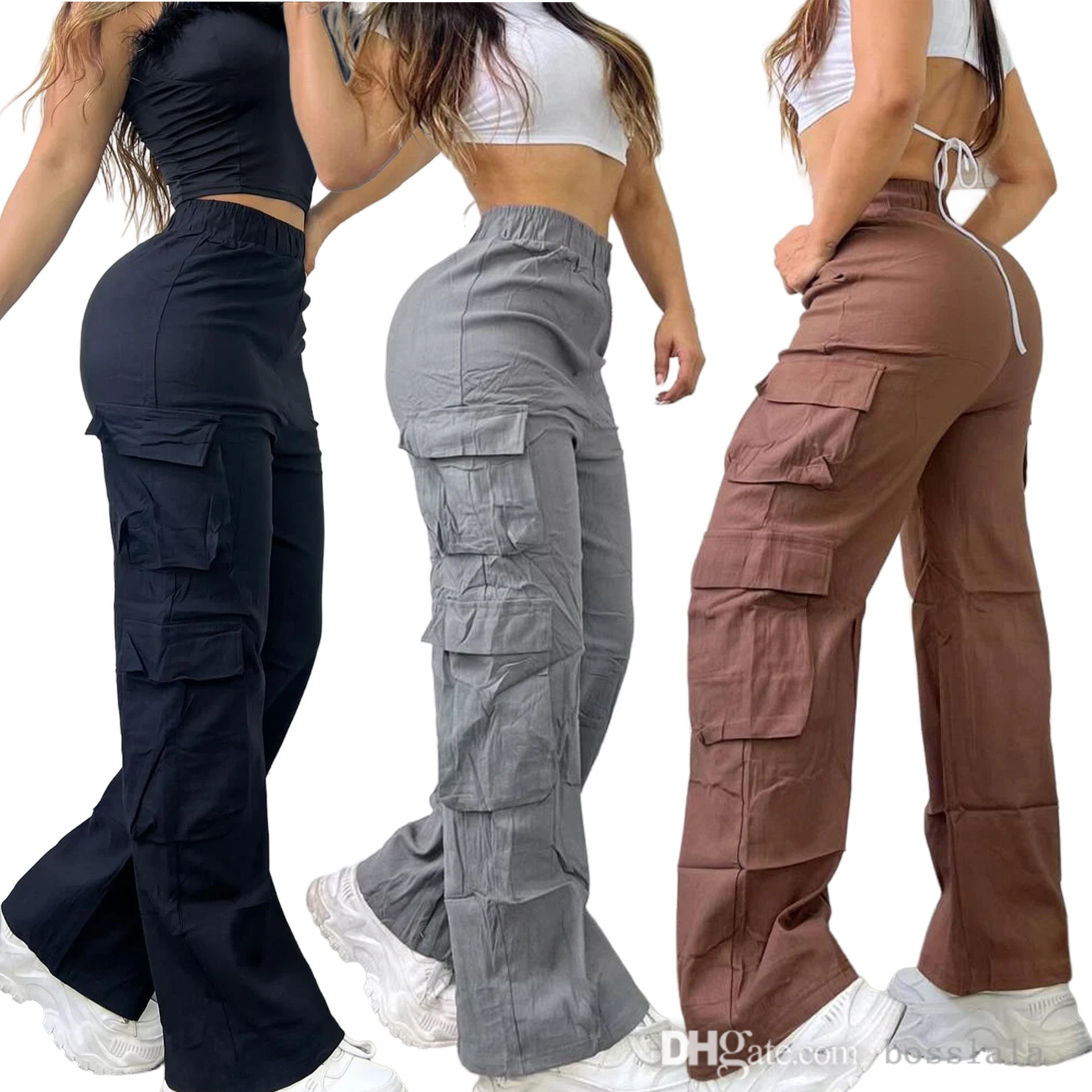 Womens Cargo Pants … - image