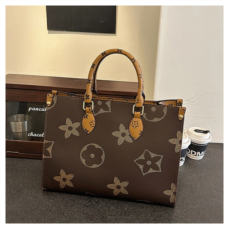 free shipping designers bags for womens ladies 2025 New Large Capacity Handbag Shoulder Bag with Diagonal Cross Fashion Versatile Simplicity